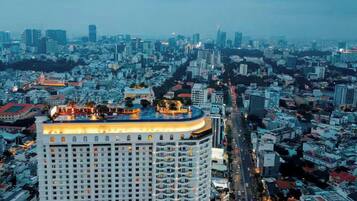 Vue depuis l’hébergement