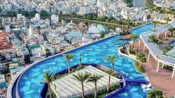 Alberca en la azotea