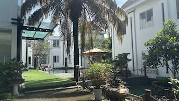 Façade de l’hébergement