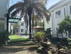 Voorkant van accommodatie