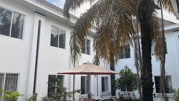 Façade de l’hébergement