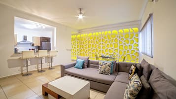 Apartamento básico | Zona de estar