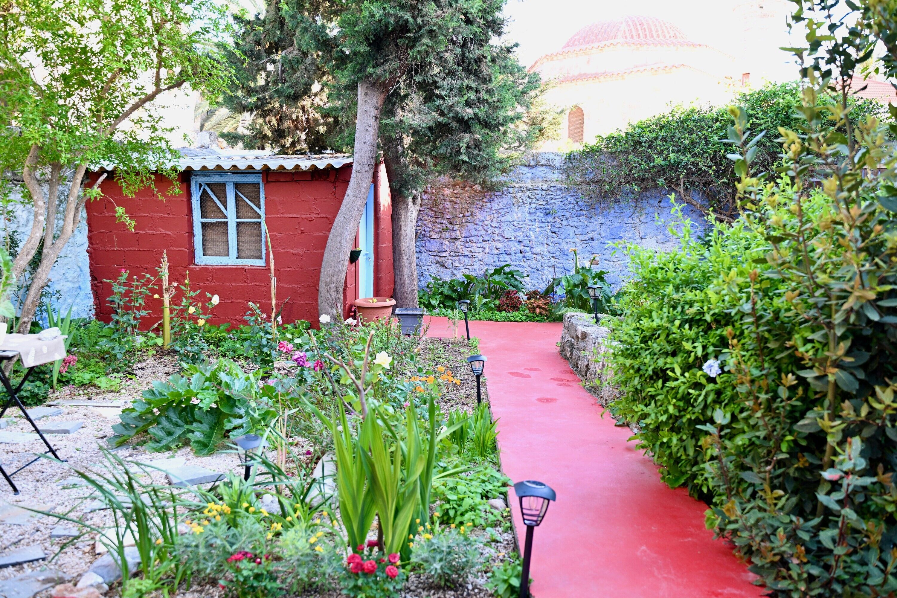 Overnattingsstedets uteområder