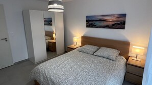 1 soverom, strykejern/-brett, wi-fi og sengetøy