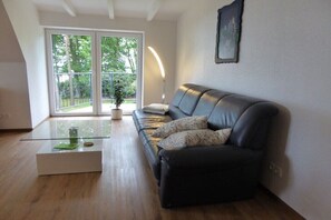 Smart TV, DVD player, books