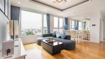Family Suite, 3 Bedrooms, Club Lounge Access, City View | View from room