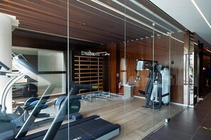 Fitness facility - SkyHigh Park View Living (Nicosia)