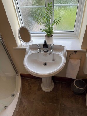 Shower, hair dryer - Chew Valley Retreat Suite (Bristol)