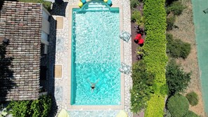 Outdoor pool - 6-hectare estate classified as a Grand Site de France concors Sainte Victoire (Jouques)