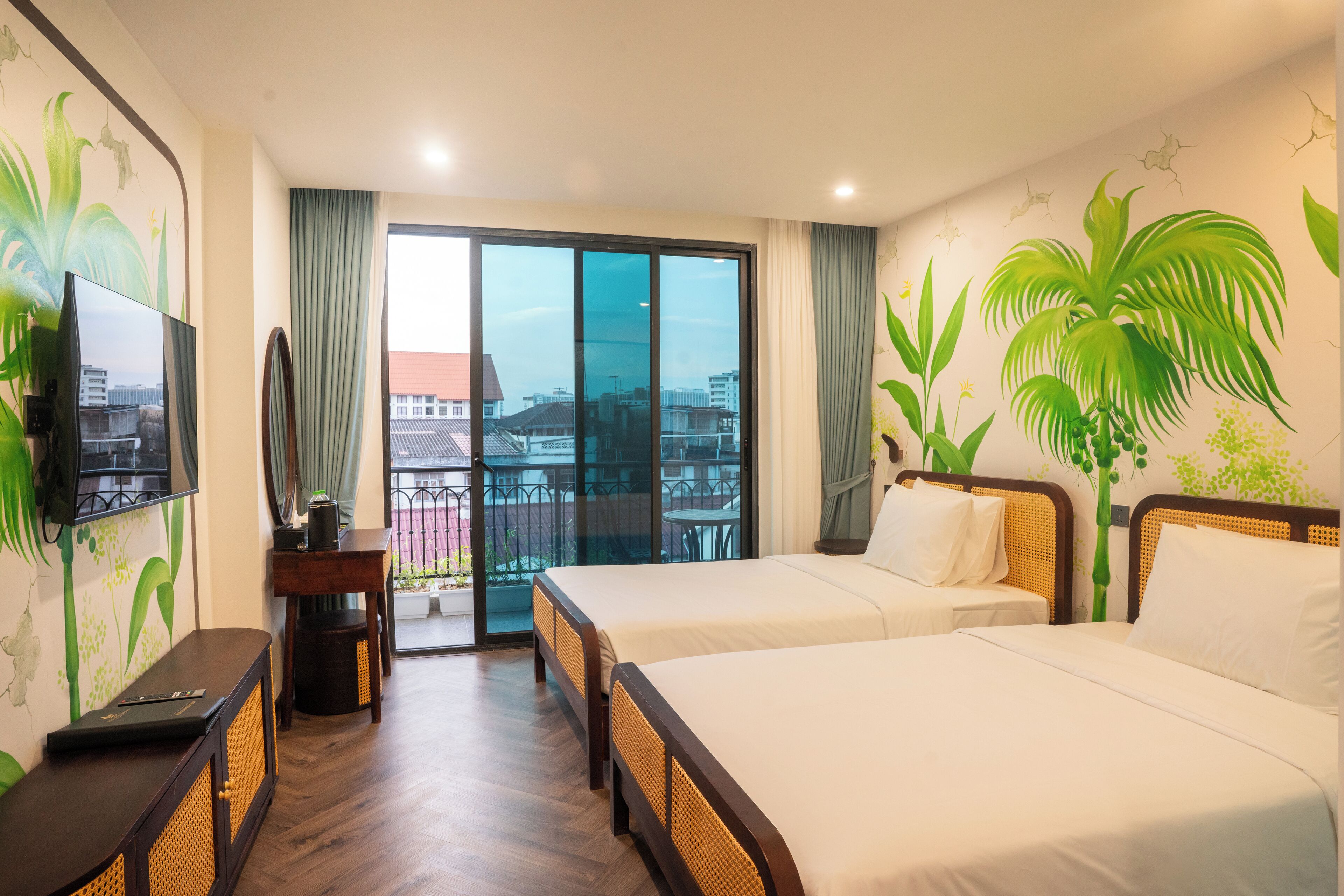 Basic Twin Room, Balcony | Free WiFi