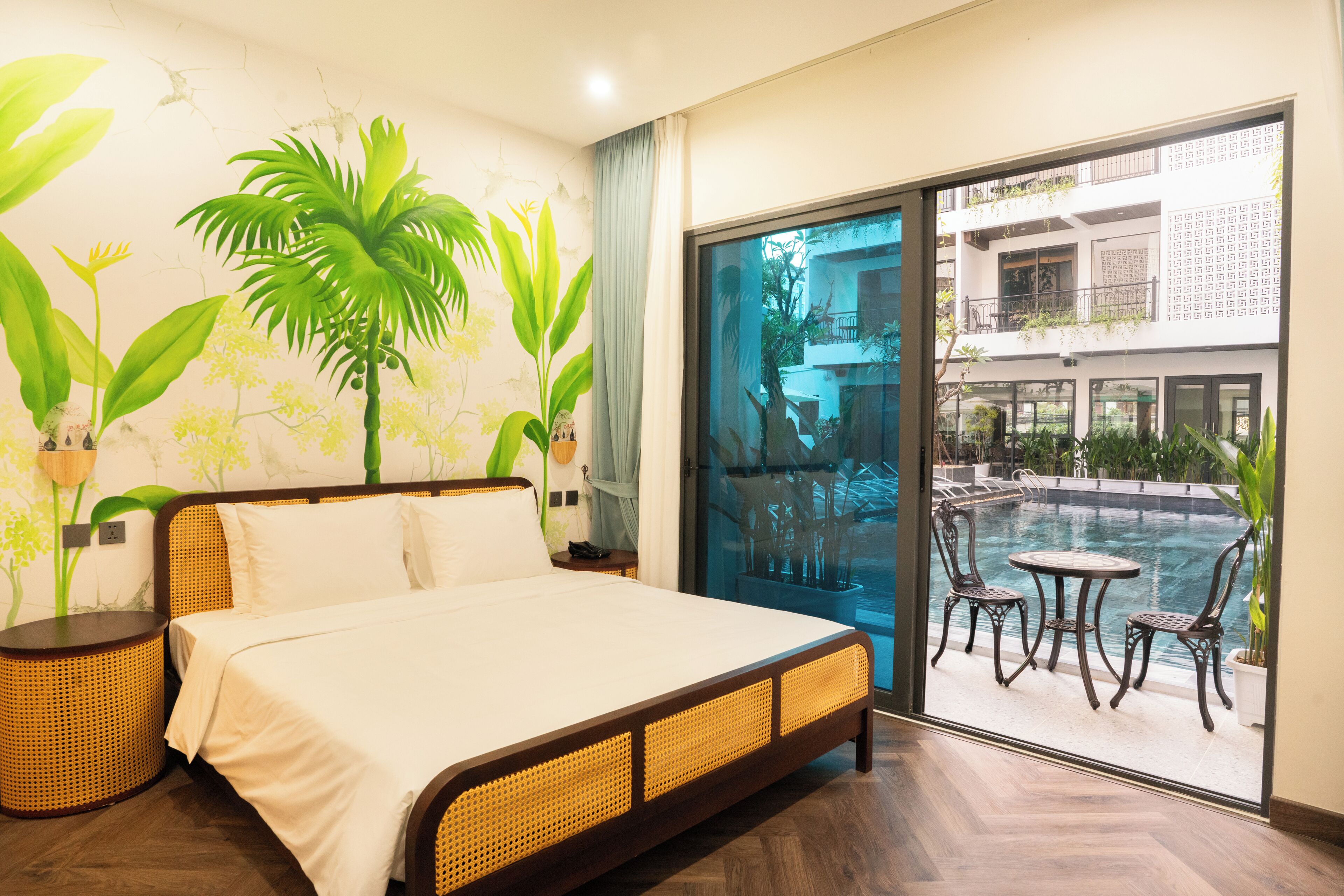 Superior Double Room, Balcony, Pool View | Free WiFi