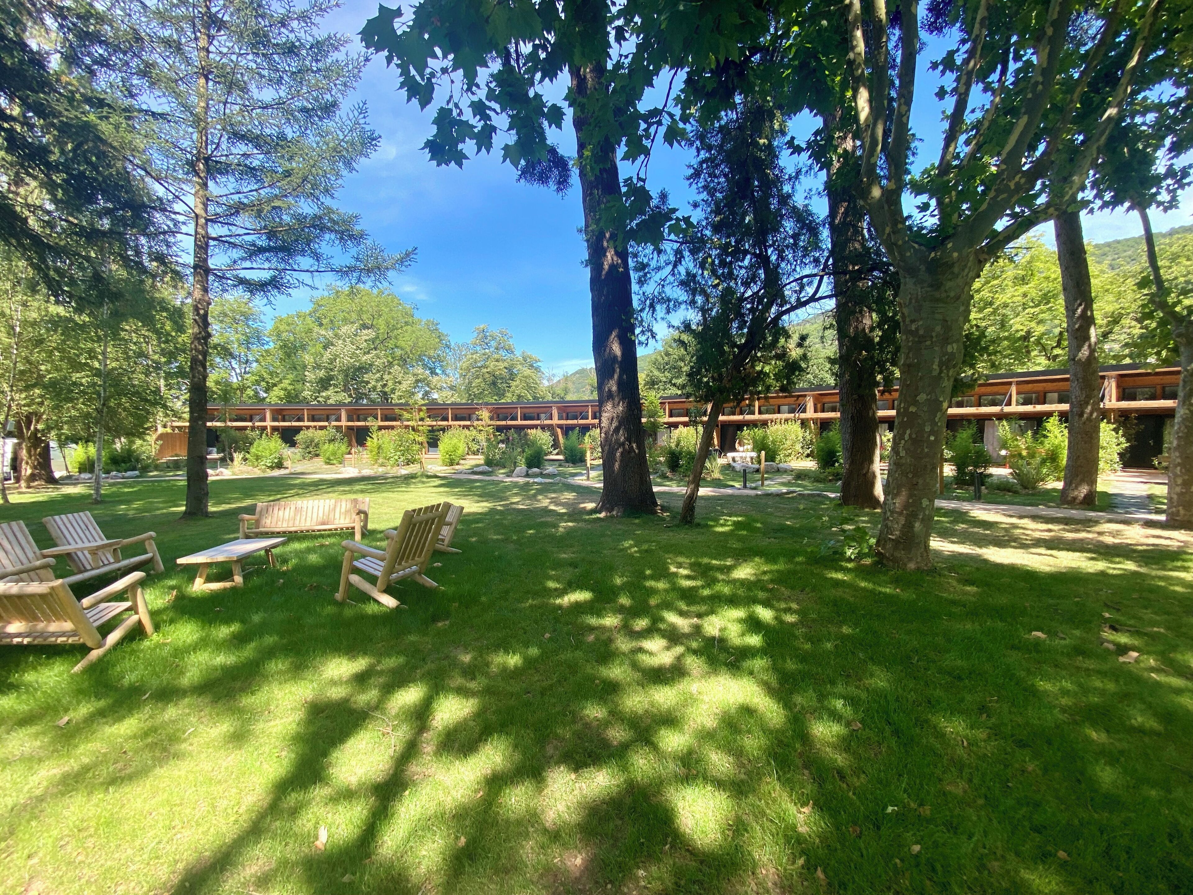 Overnatningsstedets facade