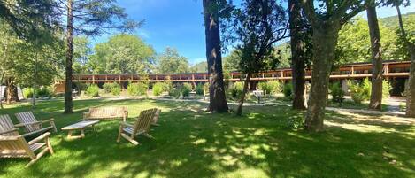 Overnatningsstedets facade