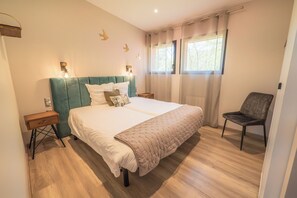Chambres insonorisées, fer et planche à repasser, Wi-Fi gratuit