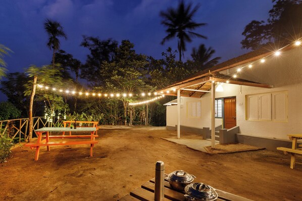 Fachada de la propiedad