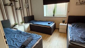 4 slaapkamers, internet, beddengoed
