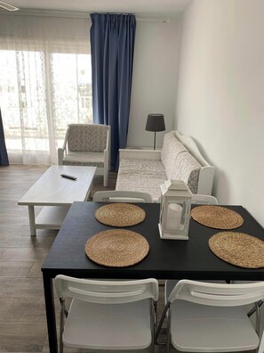 Living area - Apartment with swimming pool and view - Le Petit Paradis (Costa Teguise)