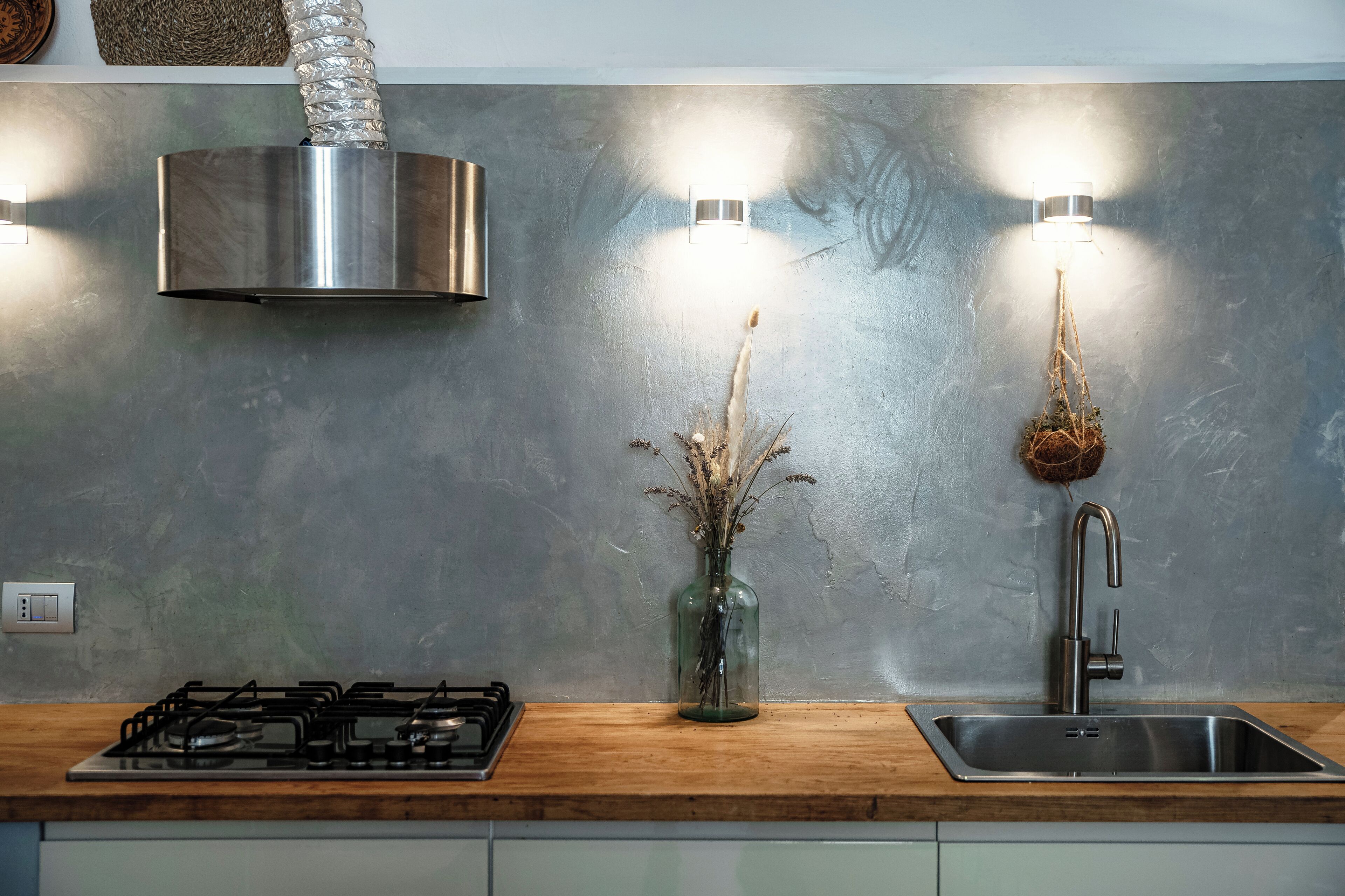 Apartment | Private kitchen | Full-size fridge, microwave, stovetop, espresso maker