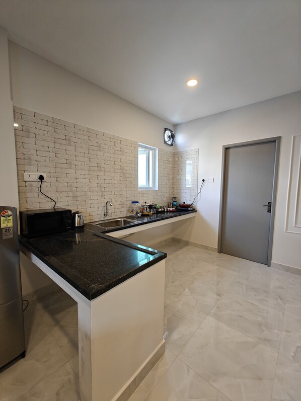 Zona de menjador de l'habitació