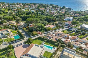 Exterior - Villa 'Fontane Bianche-Private Pool' with Sea View, Wi-Fi and Air Conditioning (Fontane Bianche)