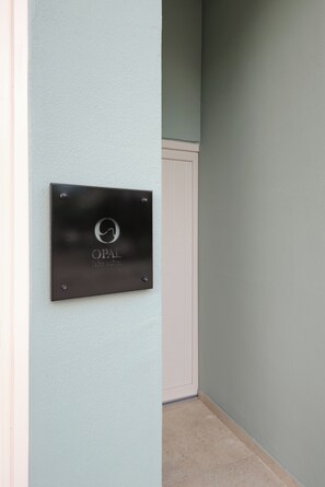 Overnatningsstedets facade