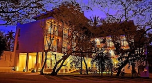 Fassade der Unterkunft