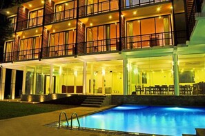 Uitzicht vanuit accommodatie