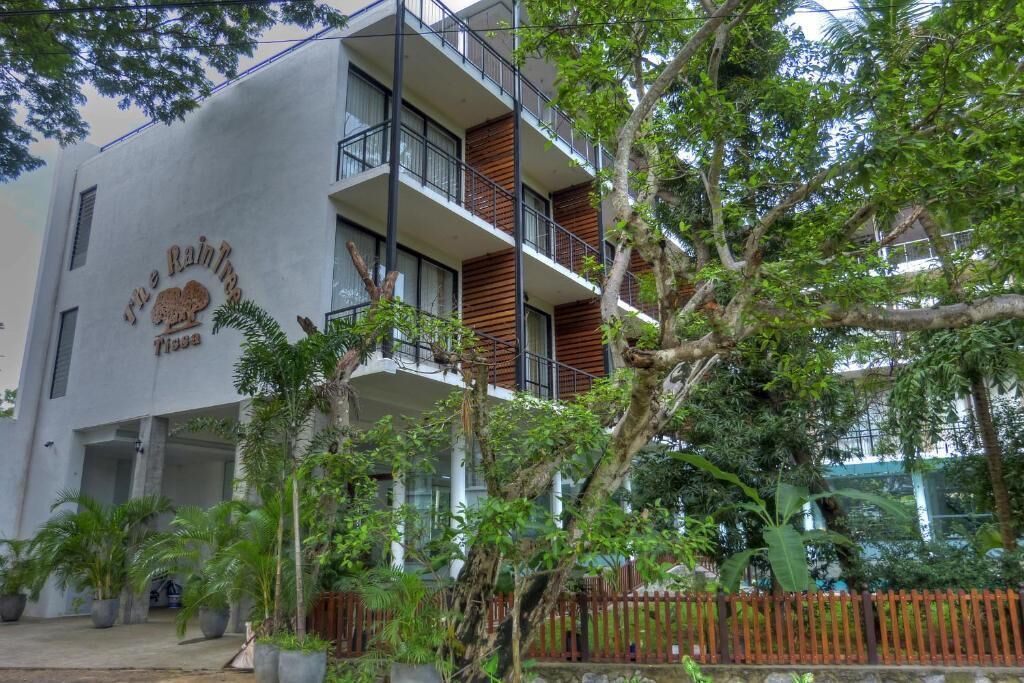 Façade de l’hébergement