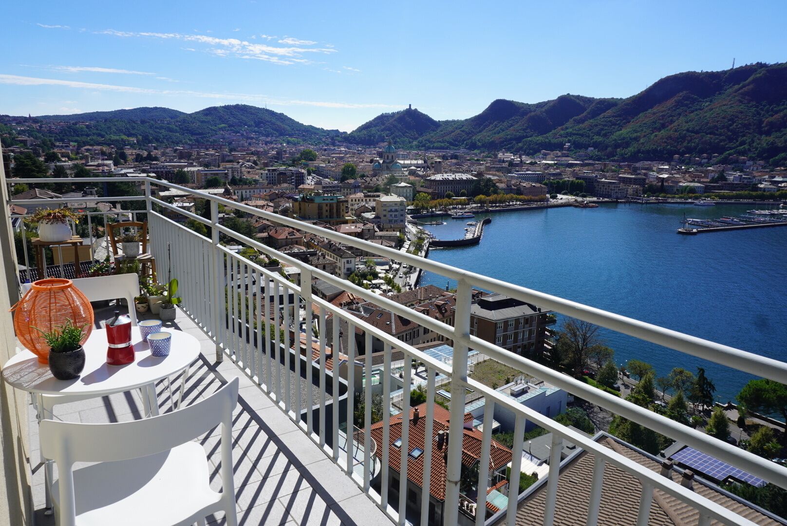 Appartement, vue lac