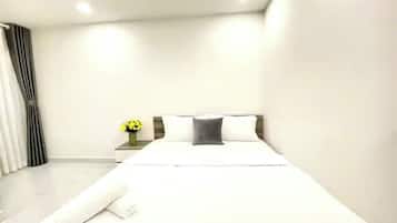 Family Suite, 3 Bedrooms, Club Lounge Access, City View | Egyptian cotton sheets, premium bedding, down comforters