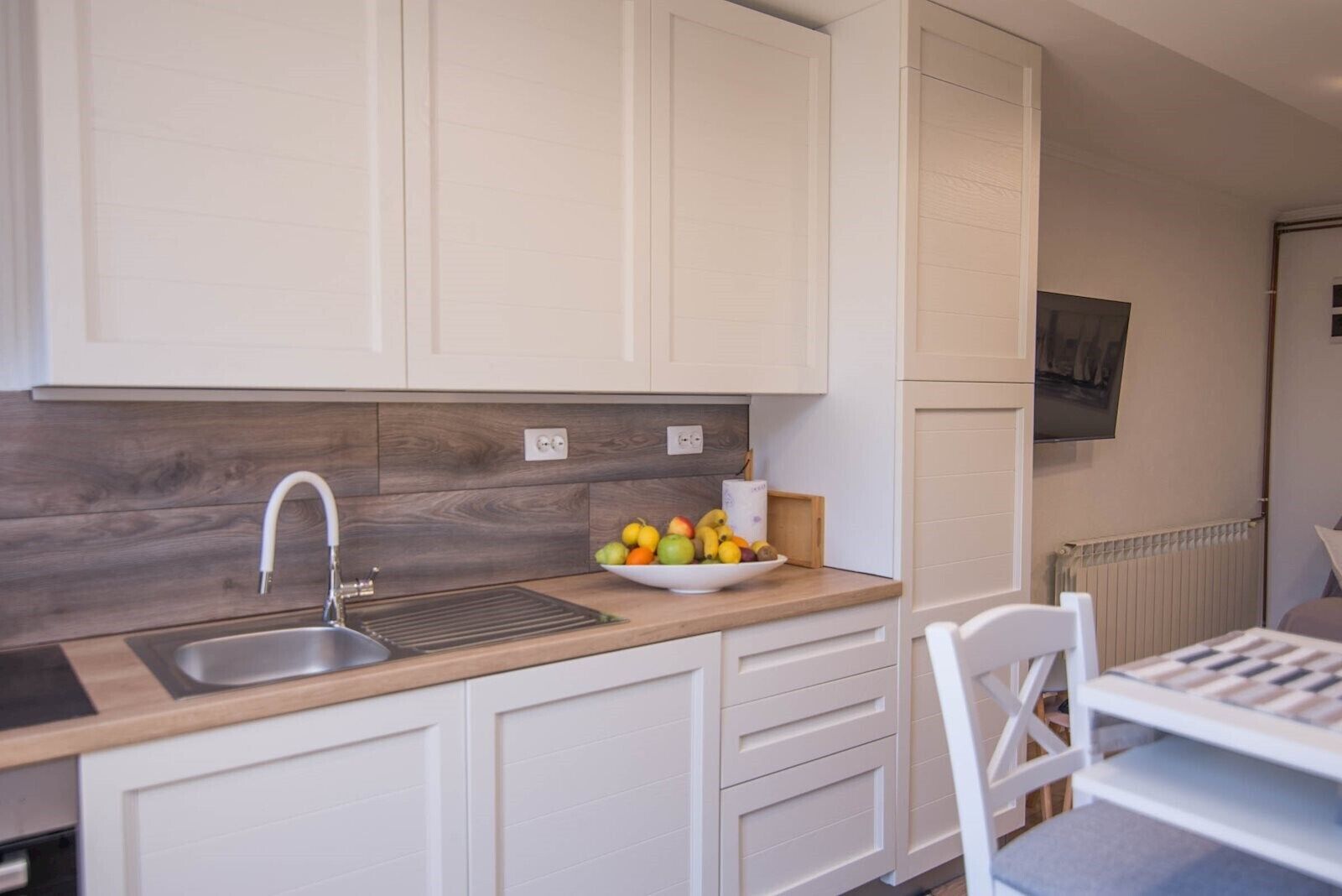 Kühlschrank, Ofen, Herdplatte