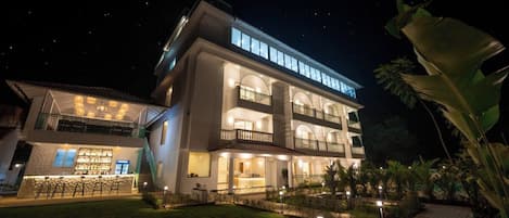 Façade de l’hébergement