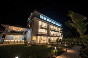 Fassade der Unterkunft