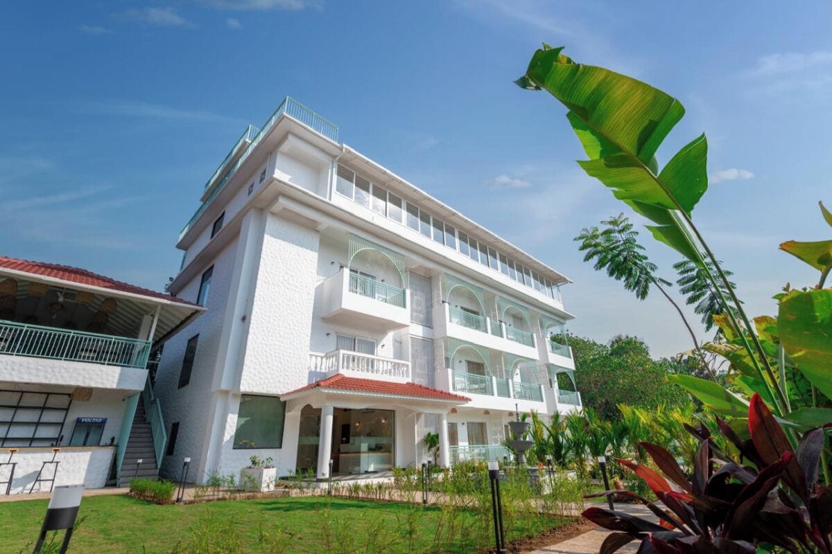 Fachada de la propiedad