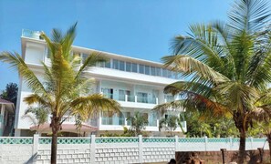 Façade de l’hébergement