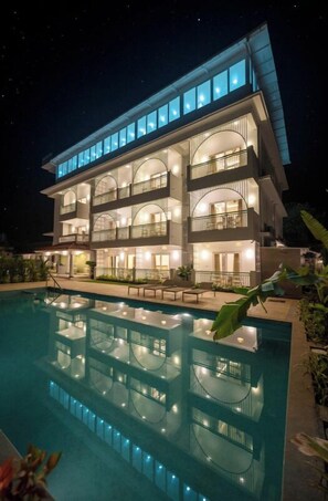 Façade de l’hébergement