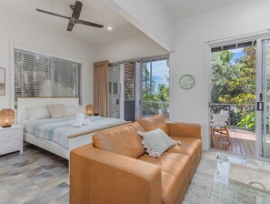 Studio, Balcony, Pool View | Iron/ironing board, cribs/infant beds, free WiFi, bed sheets