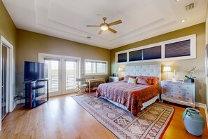 Iron/ironing board, free WiFi, bed sheets - Elevator-Access Waterfront Home w/ Dock, Balconies & Dolphin Views (New Smyrna Beach)
