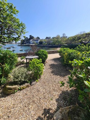 Property grounds - Ste Marine T2 with Private Terrace & Port View, Authentic Breton Stay (Combrit)