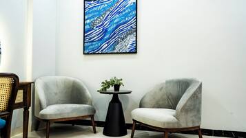 Basic Double Room | Desk, blackout drapes, soundproofing, iron/ironing board