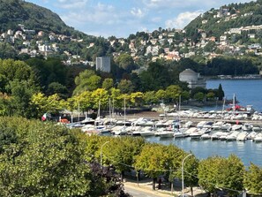 Uitzicht vanuit accommodatie