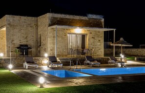 Outdoor dining - Blue Horizon Anatoli (Agios Vasileios)