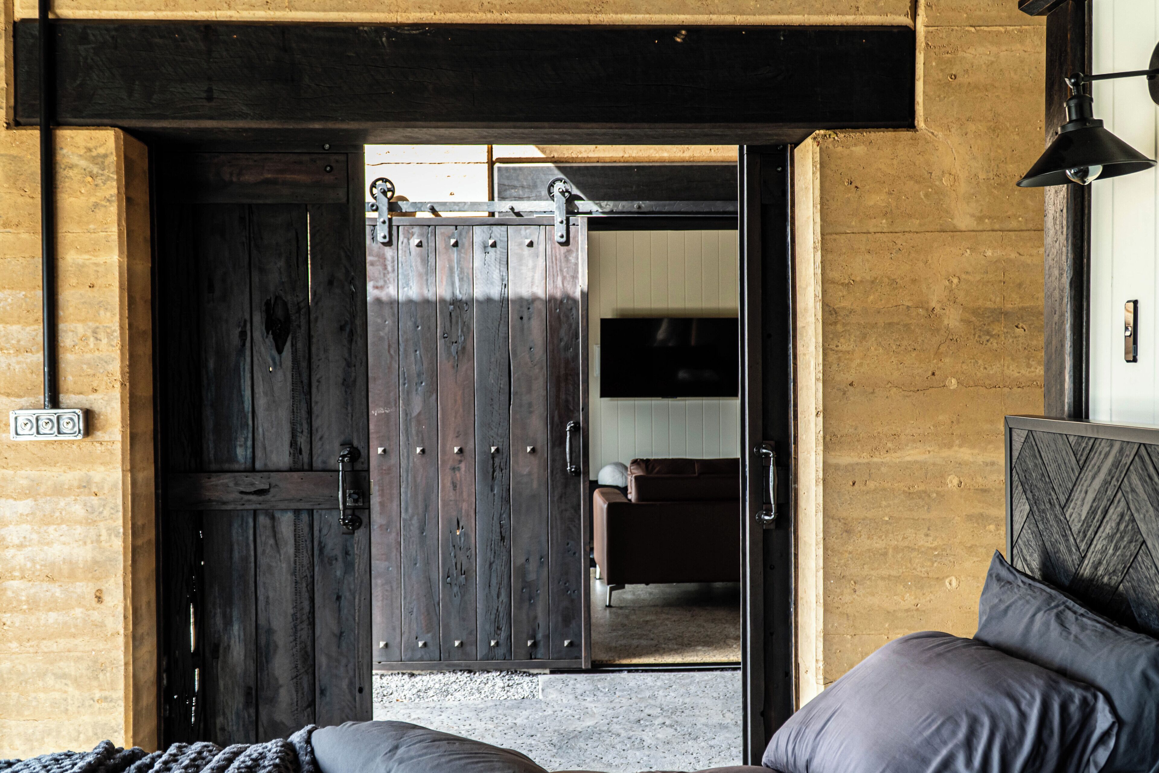 Premium bedding, down duvets, blackout curtains, iron/ironing board