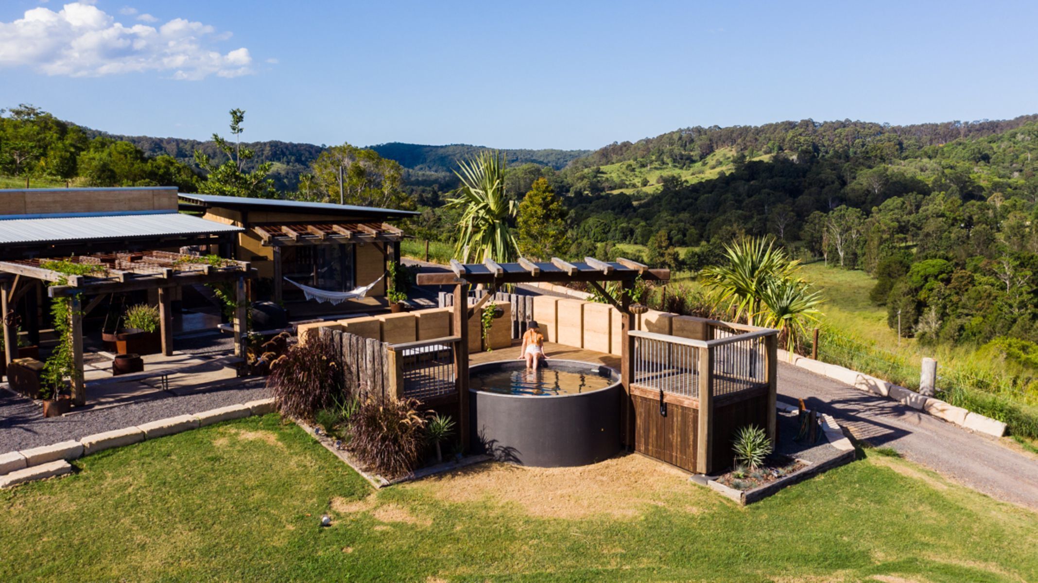 Fassade der Unterkunft