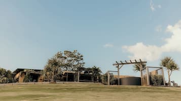 Fassade der Unterkunft