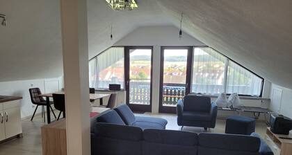 Apartment 'Haus Bergblick 1' mit Bergblick und Balkon