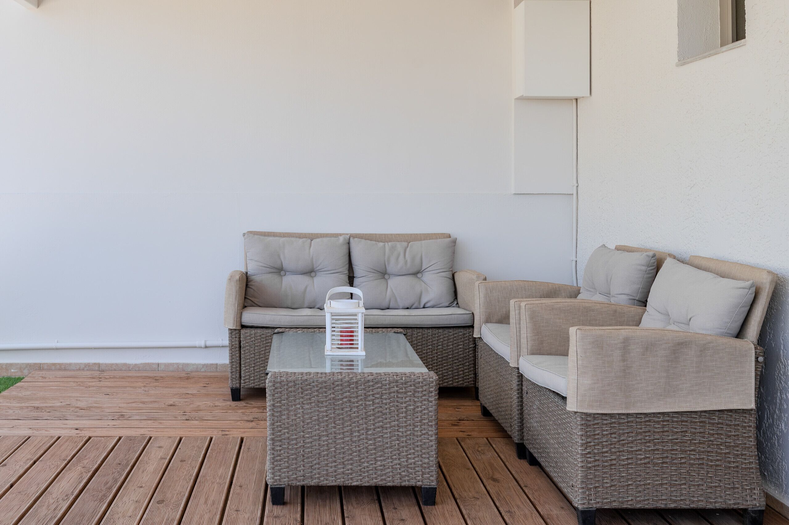 Casa, 2 habitaciones, piscina privada, vistas al mar | Balcón