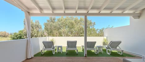 House, 2 Bedrooms, Private Pool, Sea View | Balcony