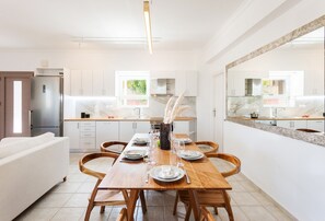 Villa, 3 Bedrooms, Private Pool, Pool View | In-room dining - Excesio Villa (Rethymno)