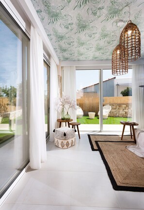 Villa, 3 Bedrooms, Private Pool, Pool View | Balcony view - Excesio Villa (Rethymno)
